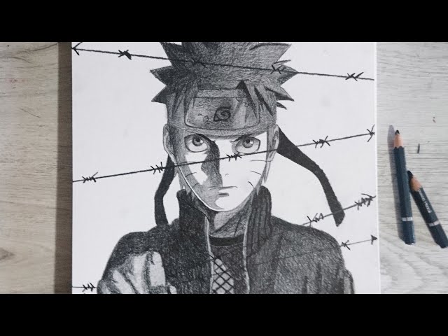 Sema در X: «Naruto pencil drawing #naruto #uzumaki #岸本斉史