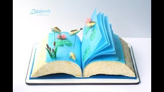 Fish, Cattails &amp; Water Lily Tutorial (For cake decoration)