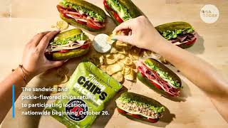 Jimmy John's 'Picklewich' comeback with pickle friends