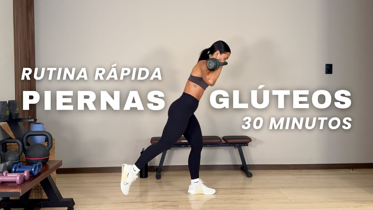 Entrenamiento de piernas y glúteos a fuego