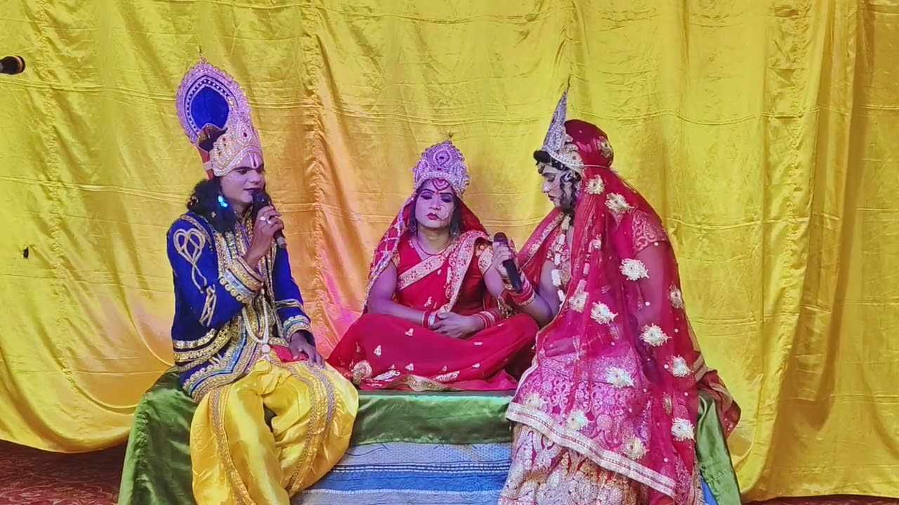 राम जी के साथ वन जाने के लिए सीता जी का हठ, जय बजरंग रामलीला समिति, फुलौना चौराहा, 8368619431