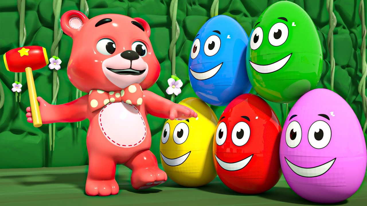 Surprise Eggs Kids Songs | ZooLoo Kids | Nursery Rhymes & Kids Songs