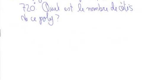 MATHS - Somme des angles intérieurs