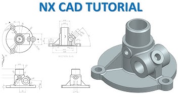 NX CAD Tutorial #90 | NX CAD Designer 3D Model Basic Beginners