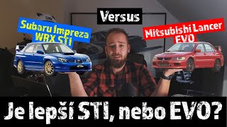Subaru Impreza WRX STI versus Mitsubishi Lancer Evo