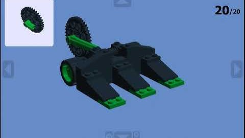 Digital Lego BattleBots - SawBlaze (updated)