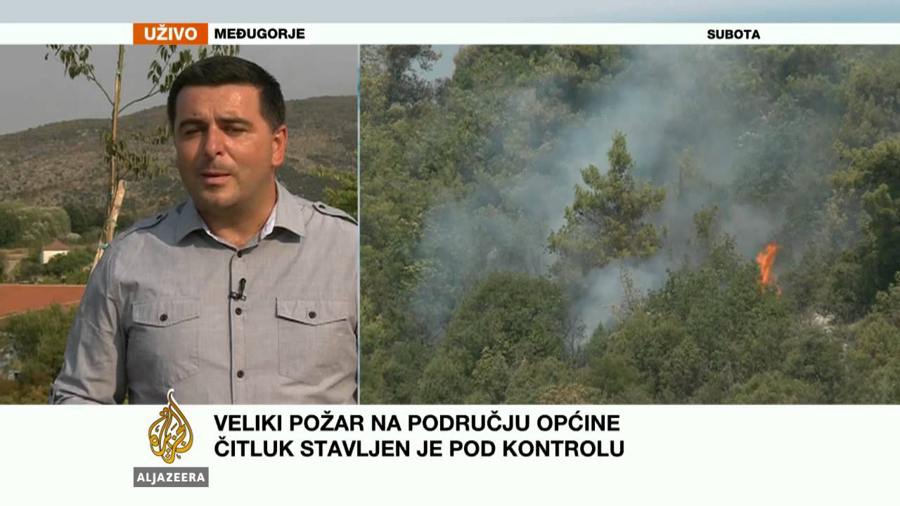 إيفان بافكوفيتش يتحدث عن الحرائق في البوسنة والهرسك - الجزيرة البلقان