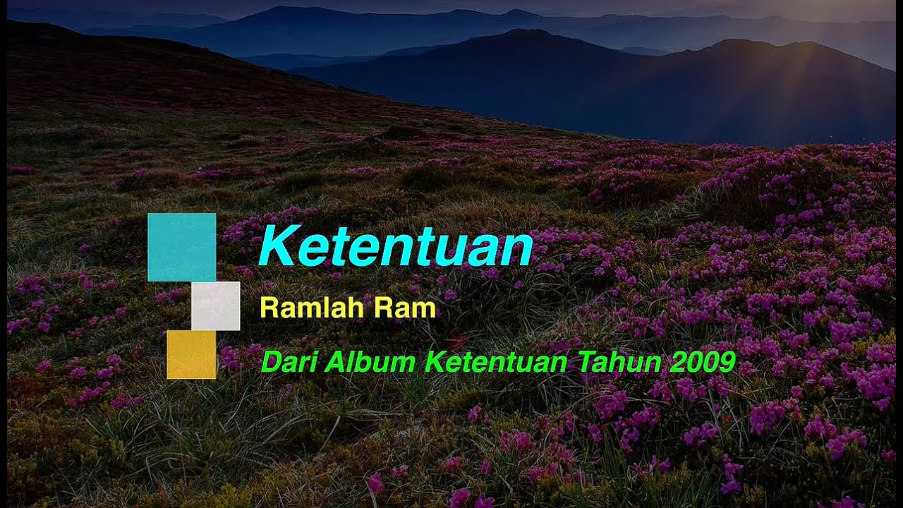 Ramlah Ram - Ketentuan Karaoke Lirik/HD Audio/Karaoke Original Audio/Minus one/Original Key