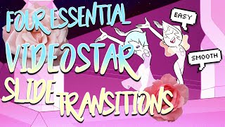VIDEO STAR TUTORIAL || Four Easy Smooth Slide Transitions on Video Star