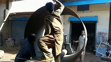 How to make sheet metal roller - DIY Sheet Metal Bender Machine - DIY Metal Roller