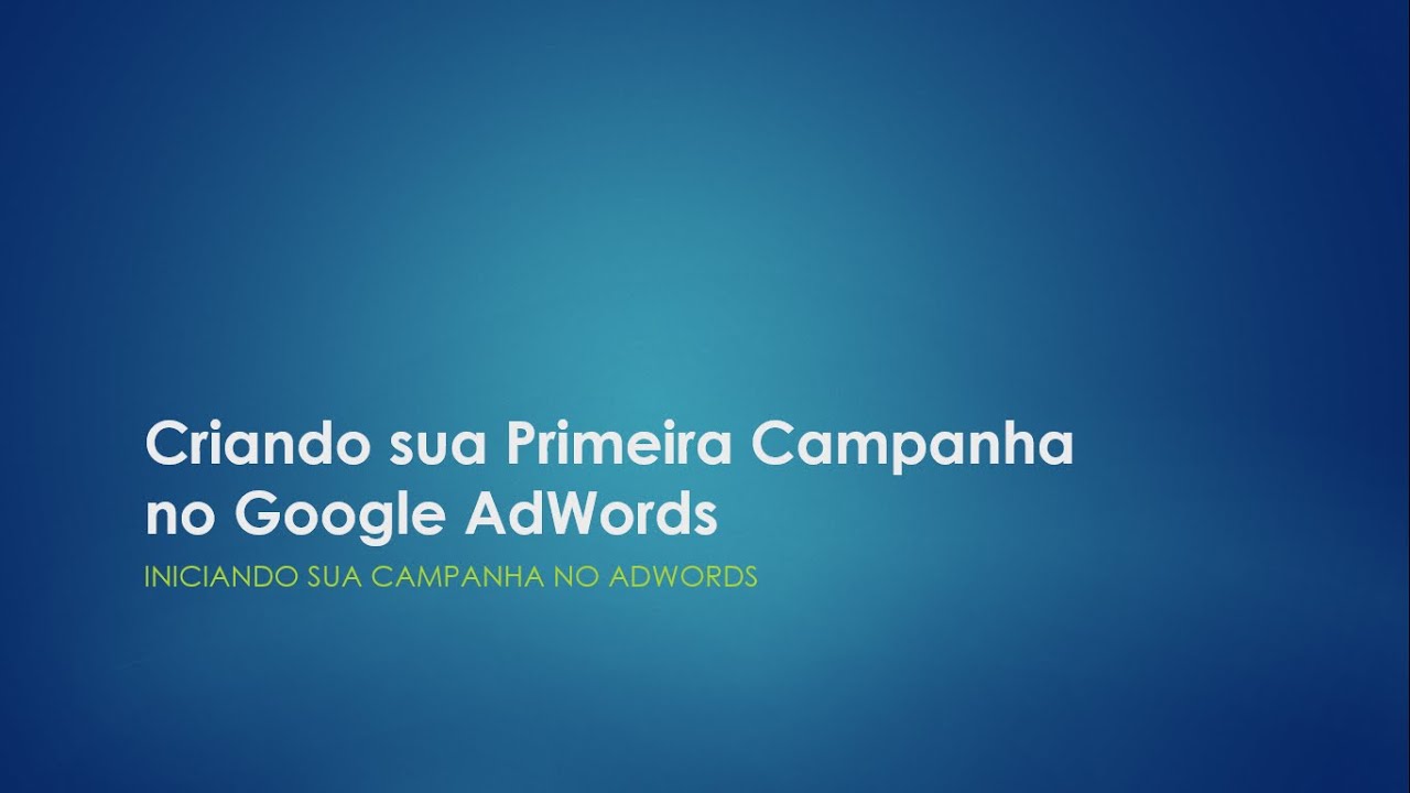 campañas adwords