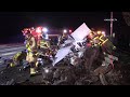 Extensive Rescue After Rollover Crash | San Diego