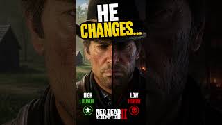Arthur’s Personality Changes in RDR2? 😳 #gaming #realism #rdr2 #viral #facts