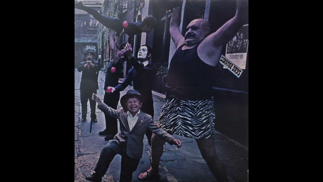 THE DOORS      ‘STRANGE  DAYS’ LP     1967 vinyl full album