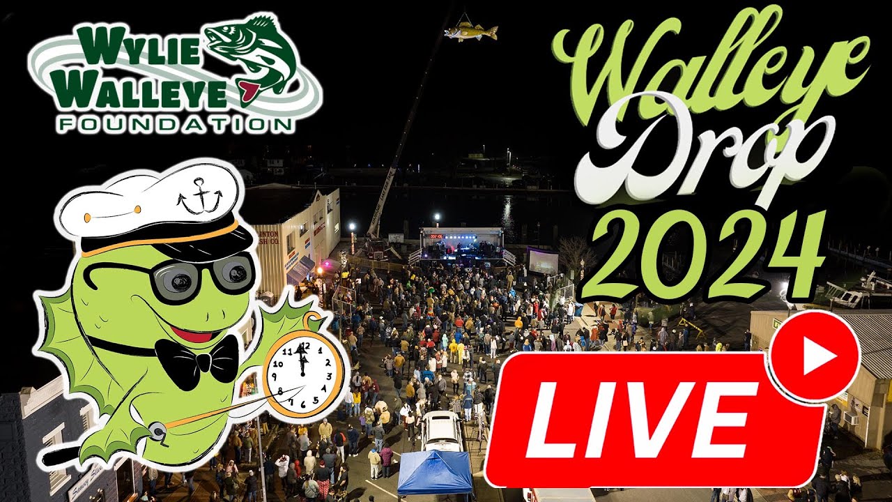Reel in the new year The 2024 Walleye Drop in Port Clinton, Ohio