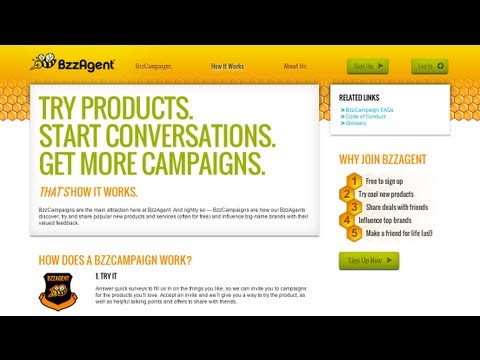 Become a BzzAgent and Try Products For FREE!!!