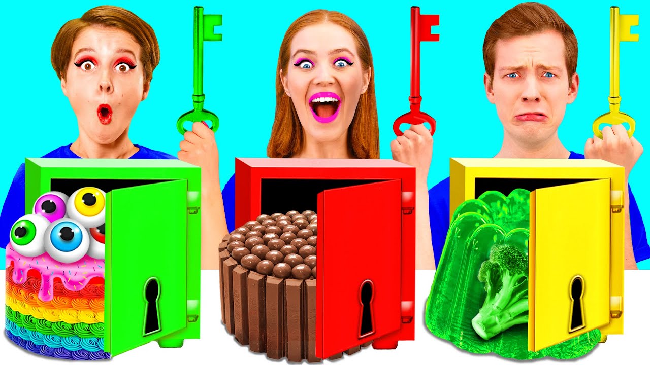 حل التحدي الغموض من 1000 مفاتيح | حرب المطبخ المضحكة Teen Challenge