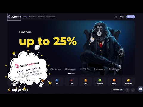 Zažijte hru online kasina s Cryptoleo - Registrujte se nyní ve svém jazyce!