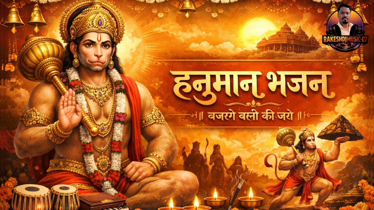 Jai Hanuman 🚩 | Bajrangbali Bhajan | New Hindi Bhajan | Full HD Song#hanuman #kahani #bhajan #shorts