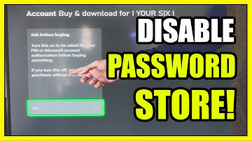 How to Disable the PASSWORD or PIN on STORE for Xbox Series X (Privacy Settings)