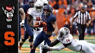 NC State vs Syracuse Football Highlight (2018)