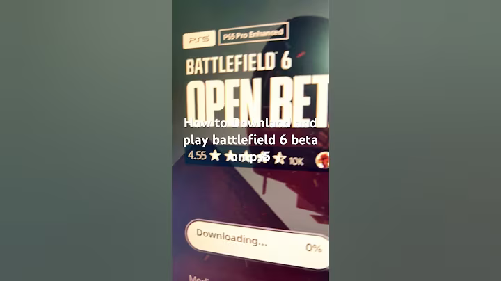 How to Downlaod and play battlefield 6 beta on ps5