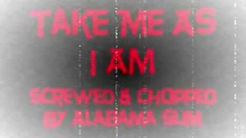 Take Me As I Am Mary J. Blige Screwed & Chopped By Alabama Slim