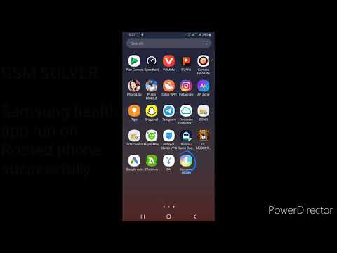 Samsung Health app run on rooted phone