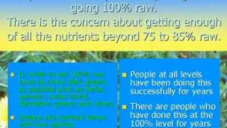Video Thumbnail for A Raw Food Power Point