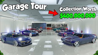 My GTA 5 Car Collection Garage Tour! OVER $400,000,000 WORTH OF CARS!