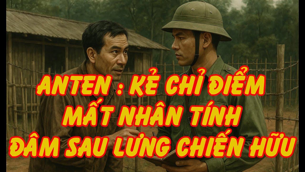 ANTEN : KẺ CHỈ ĐIỂM MẤT NHÂN TÍNH, ĐÂM SAU LƯNG CHIẾN HỮU (Bùi Phú) | Văn Chương Miền Nam