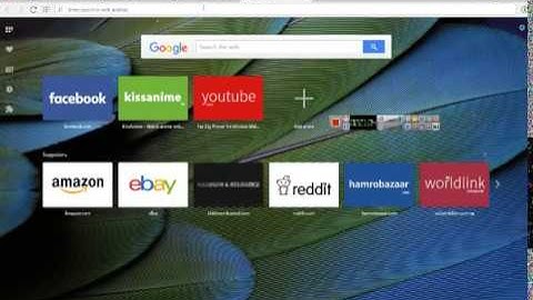 What to do if Opera browser is not opening some Web pages .
