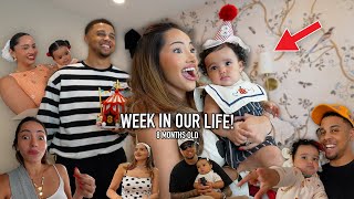 A WEEK IN OUR LIFE VLOG! (KALI’S 8 MONTH BIRTHDAY, FAMILY ERRANDS, SUMMER BBQ + MORE!!)