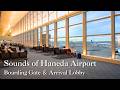 【環境音BGM/1時間】ANAでの旅気分を味わう羽田空港の音（搭乗ゲート・到着ロビー）【作業・勉強・睡眠】
