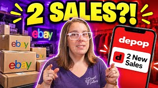 I Tried Depop for the First Time — 2 Sales in One Weekend (+ What Sold on eBay)