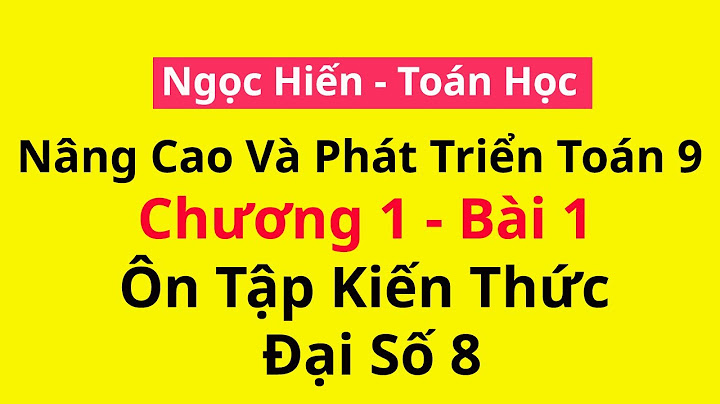 Giải sách nâng cao và phát triển toán 8