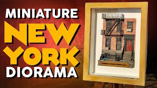 NEW YORK Picture Frame Diorama + (Flux BEAM AIR PRO review)