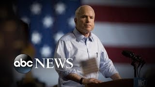 The nation mourns, honors, and pays respect to John McCain