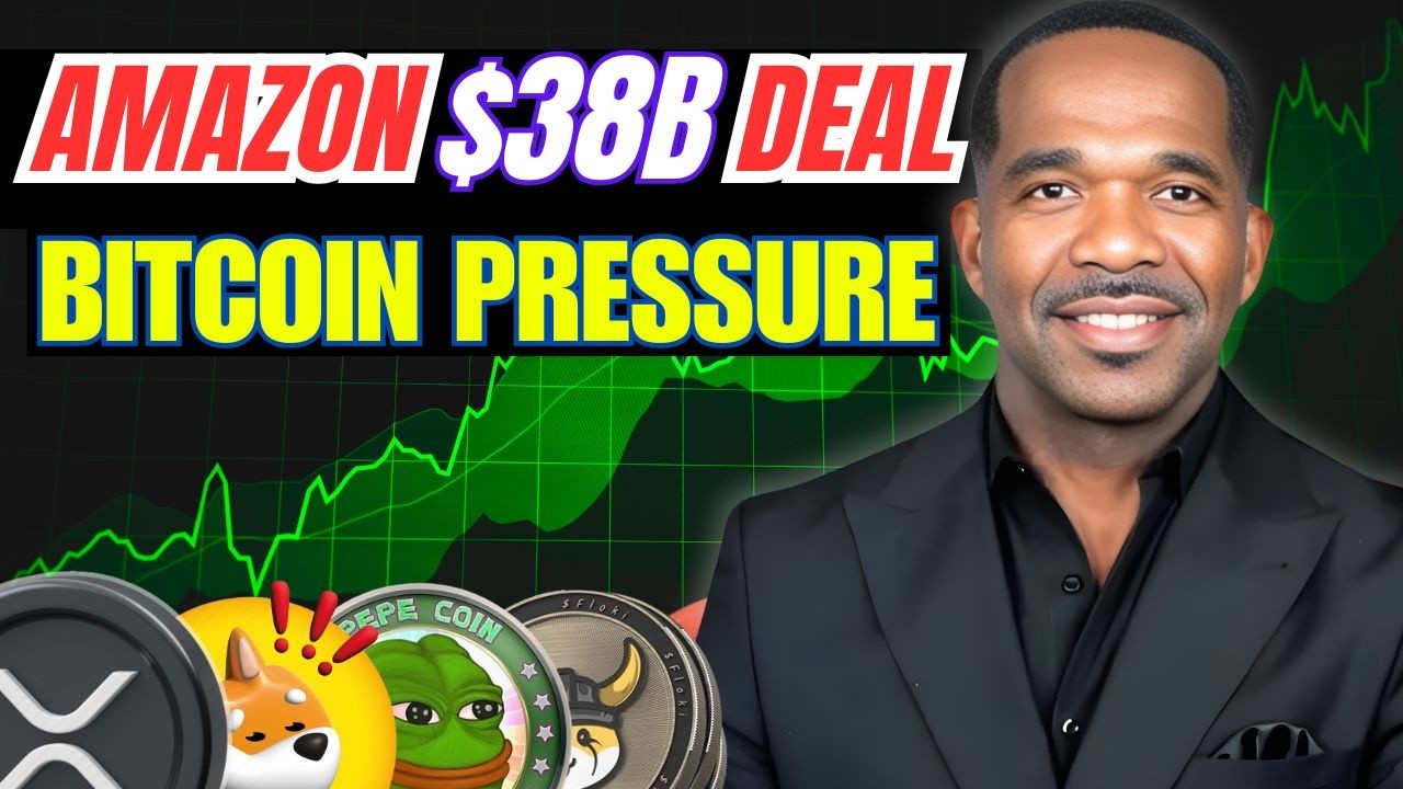 Amazon’s $38B Deal + Bitcoin Pressure 🚨‼️💥