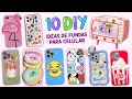 ¡HAZLO, TU MISMA! 10 IDEAS DE FUNDAS Y SOPORTES PARA CELULAR – TRUCOS...