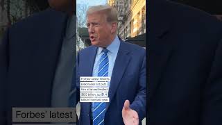 Trump's wealth jumps $1.4B in second term