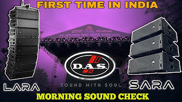 FIRST TIME IN INDIA | D.A.S AUDIO LARA & SARA SERIES | FOR DAHI HANDI IN PUNE | SOUND TUBE 