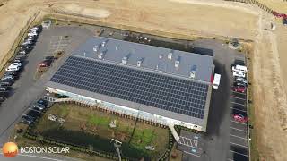 Commercial Solar Installation at Prestige Way LLC - Plymouth, MA | Boston Solar by Boston Solar 905 views 3 years ago 31 seconds