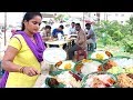 Hard Working Lady Selling Roadside Food Hyderabad | Chicken,Boti @ 70Rs | Veg @50 Rs only