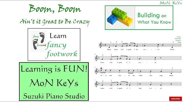 Boom, Boom Ain't It Great to Be Crazy!, Learning w...