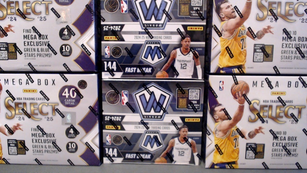 24/25 Mosaic Fast Break & Select 6 Hobby Box Break #2 EBAY 9/15/2025