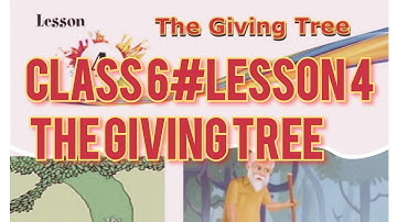 The Giving Tree #Class 6# English Lesson 4# Fully Solved  Activities # PSEB#@Mk BrainTree