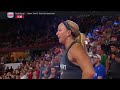 The 2018 CrossFit Games Individual Clean & Jerk Speed Ladder WOMEN FINALS