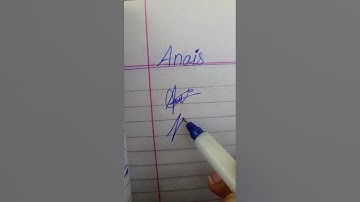Anais name signature ideas and styles #namesignature