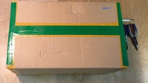 Anet A8 3D Printer Unboxing